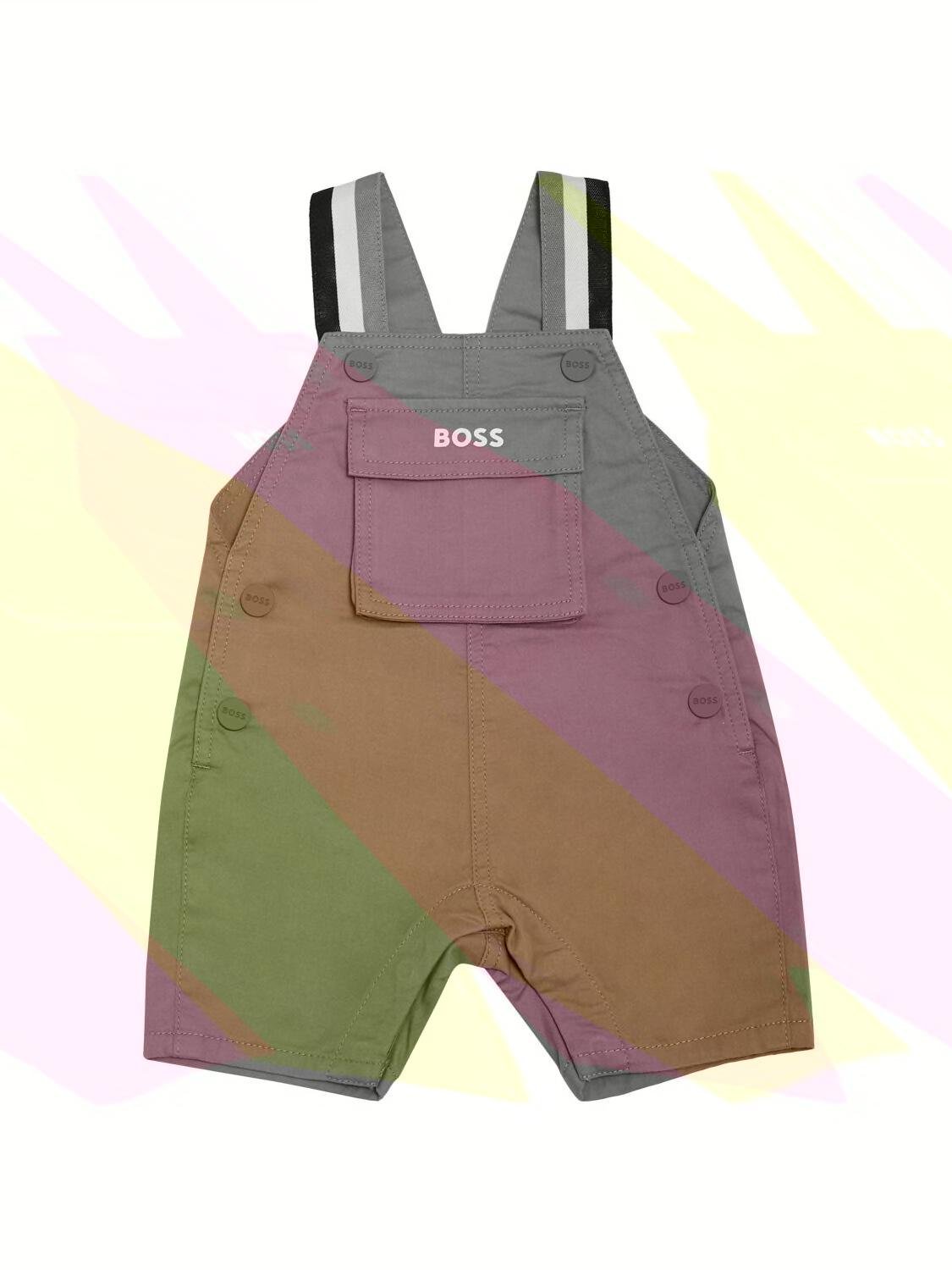 Cotton Twill Overalls by HUGO BOSS