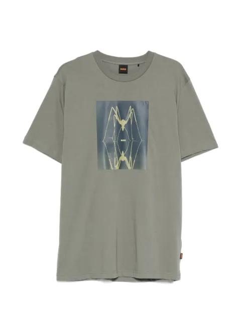 Creature graphic-print T-shirt by HUGO BOSS