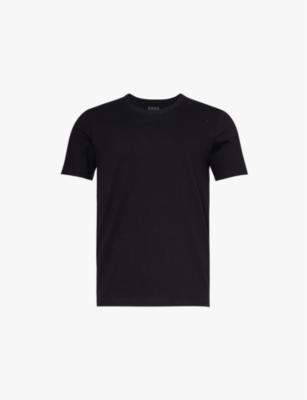 Crewneck Brand-Embroidered Pack of Three Cotton-Jersey T-Shirts by HUGO BOSS