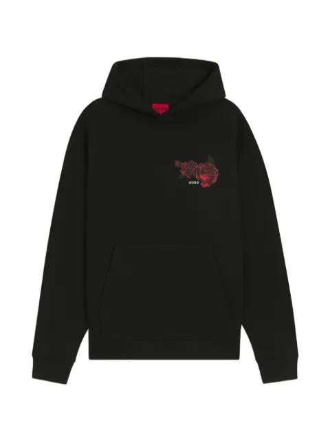 Dagethood floral hoodie by HUGO BOSS