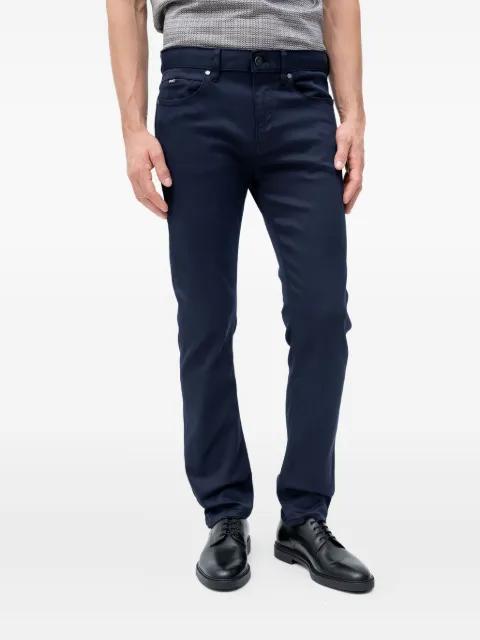 Delaware logo-patch jeans by HUGO BOSS