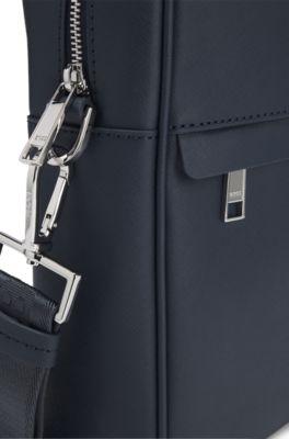 Document case with foil-print logo by HUGO BOSS