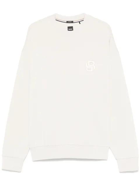 Double B cotton sweatshirt by HUGO BOSS