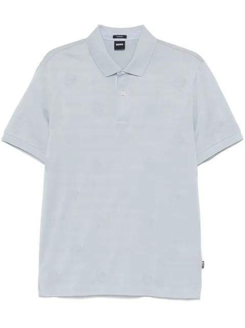 Double-B monogram polo shirt by HUGO BOSS