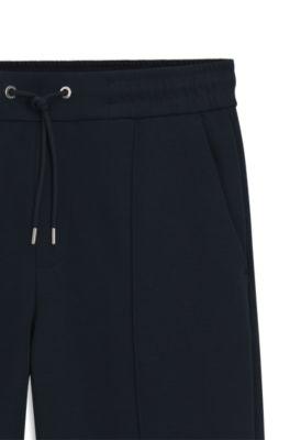 Drawcord-waist trousers in a regular fit by HUGO BOSS