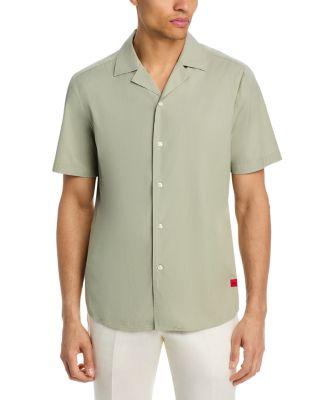 Ellino Straight Fit Button Down Shirt by HUGO BOSS