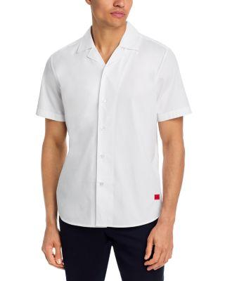 Ellino Straight Fit Button Down Shirt by HUGO BOSS