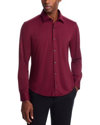 Ermo Performance Casual Slim Fit Button Down Shirt by HUGO BOSS