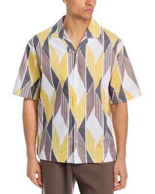 Espino Oversized Fit Button Down Shirt by HUGO BOSS