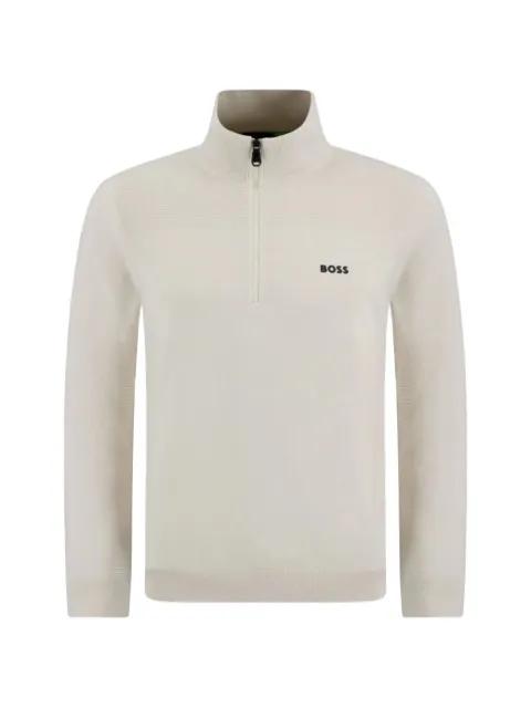 Ever-X quarter-zip sweater by HUGO BOSS