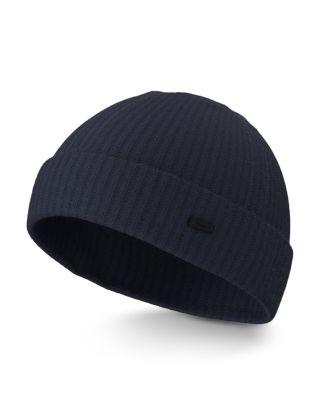 Fati Ribbed Beanie by HUGO BOSS
