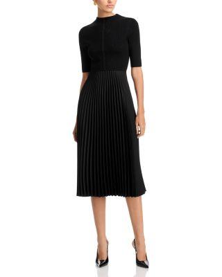 Fireanami Pleated Skirt Dress by HUGO BOSS