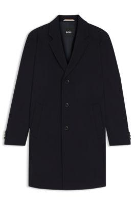 Formal coat in a wool blend by HUGO BOSS