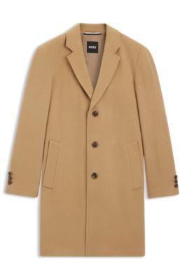 Formal coat in a wool blend by HUGO BOSS
