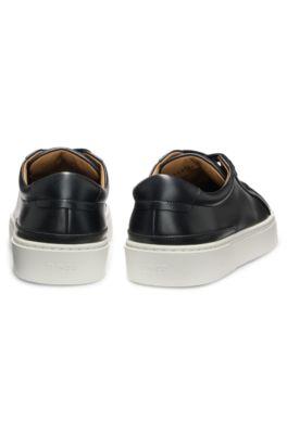 Gary sneakers with leather uppers by HUGO BOSS