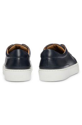 Gary sneakers with leather uppers by HUGO BOSS