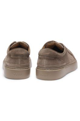Gary trainers in suede by HUGO BOSS
