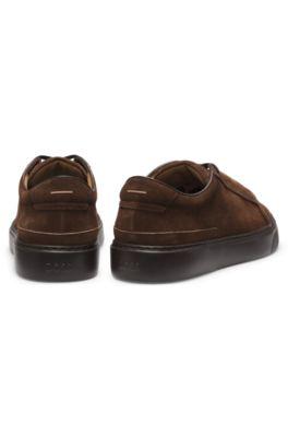 Gary trainers in suede by HUGO BOSS