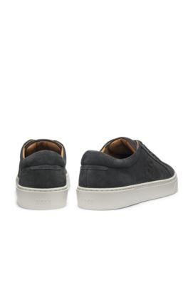 Gary trainers in velour-effect suede by HUGO BOSS