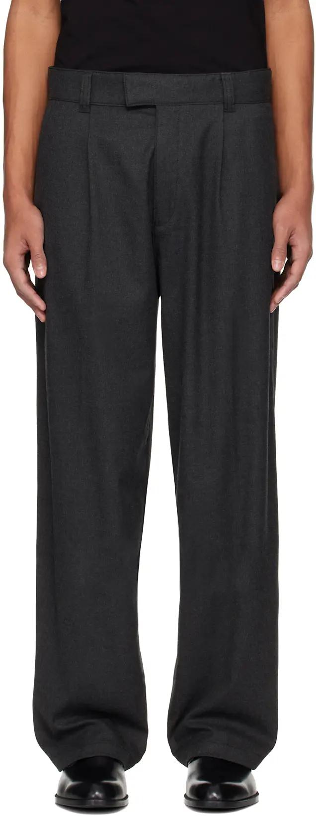 Gray Flannel Trousers by HUGO BOSS