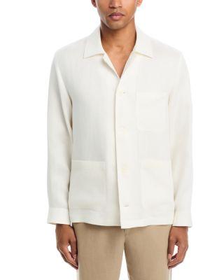 H-Cai Linen Pocket Overshirt by HUGO BOSS