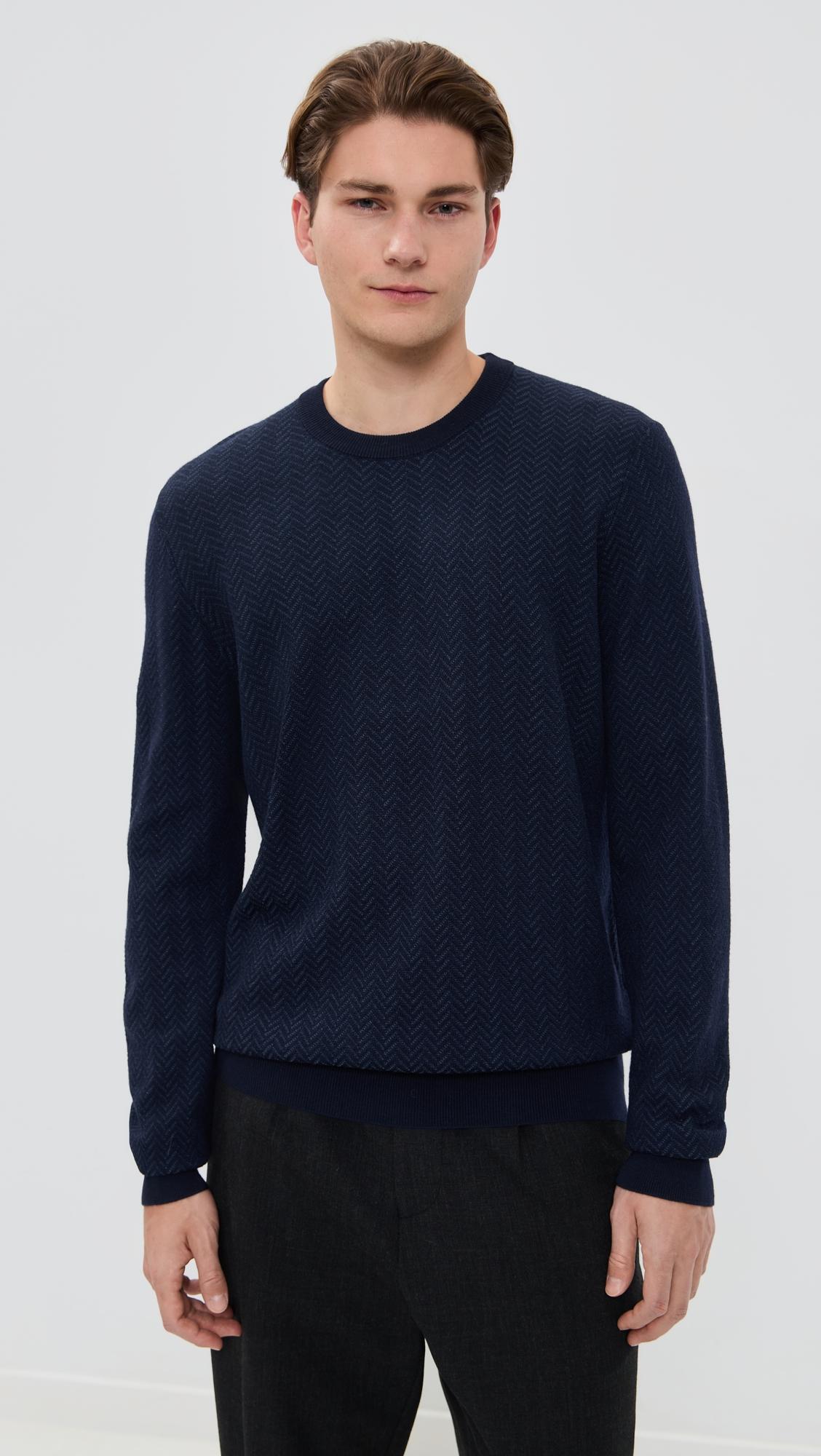 H-Habito Wool Crewneck Sweater by HUGO BOSS