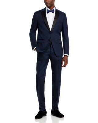 H-Huge Navy Slim Fit Tuxedo by HUGO BOSS
