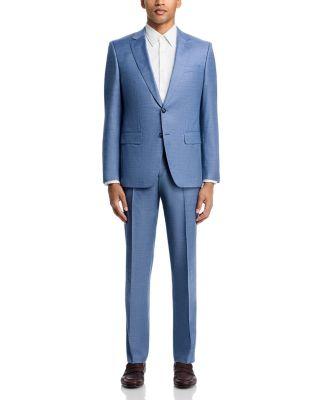 H-Huge Sharkskin Slim Fit Suit by HUGO BOSS