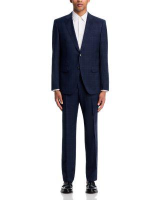 H-Huge Tonal Plaid Slim Fit Suit by HUGO BOSS