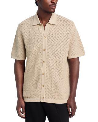 H-Nappo Relaxed Fit Button Down Shirt by HUGO BOSS