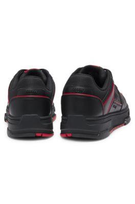 HUGO x RB bull-motif sneakers with faux leather by HUGO BOSS