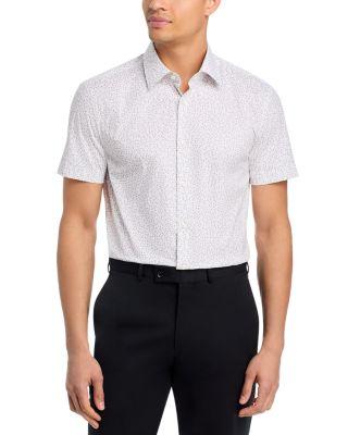 Hank Kent Collar Slim Fit Button Down Shirt by HUGO BOSS