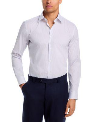 Hank Kent Collar Slim Fit Dress Shirt by HUGO BOSS