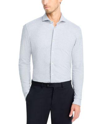 Hank Performance Slim Fit Casual Button Down Shirt by HUGO BOSS