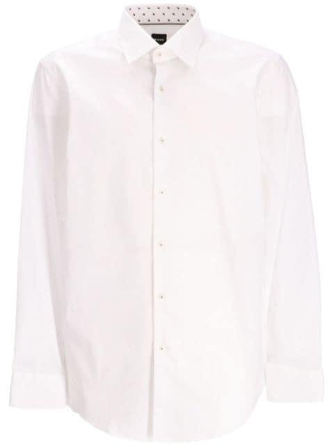 Hank cotton shirt by HUGO BOSS