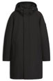 Hooded down jacket in water-repellent fabric by HUGO BOSS