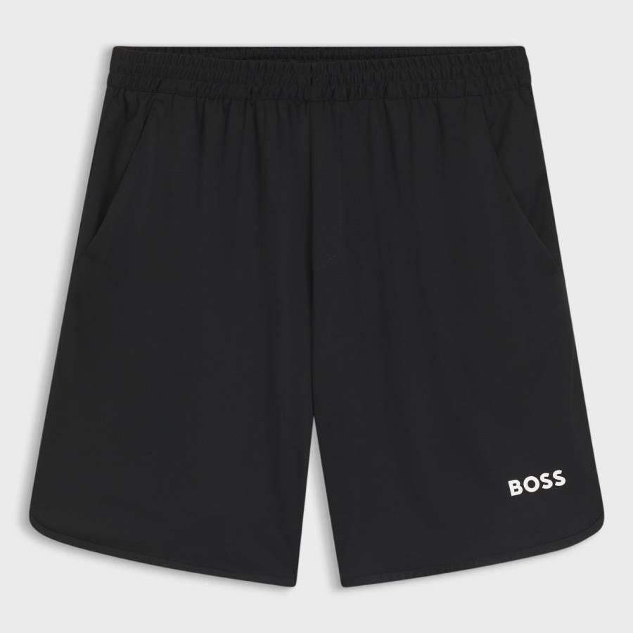 Hugo Boss Active Quick-Dry Shorts In Stretch Fabric With Pocket Bags by HUGO BOSS