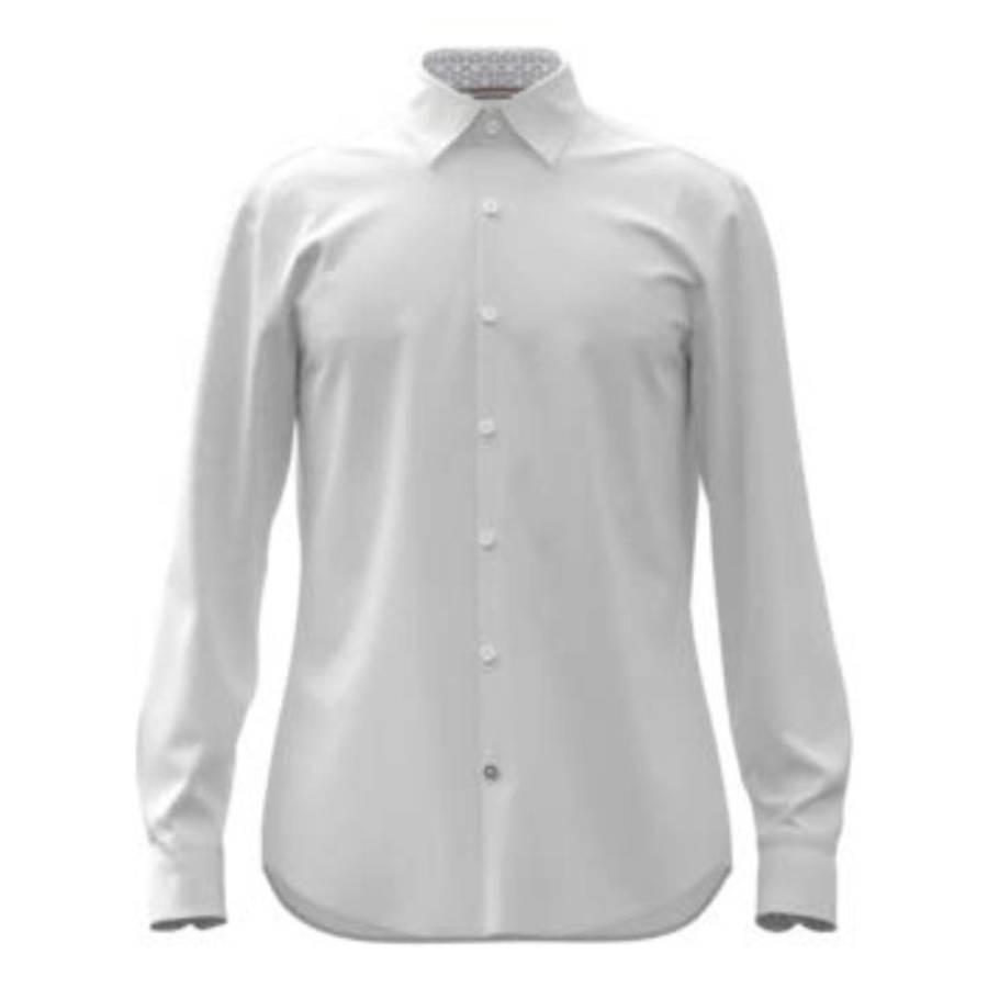 Hugo Boss Hal-Kent Melange-Effect Cotton Shirt by HUGO BOSS
