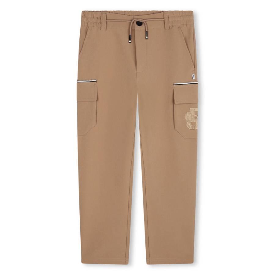 Hugo Boss Kids Drawstring Cargo Pants by HUGO BOSS
