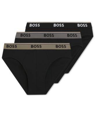 Hugo Boss Men's Power Briefs Underwear, 3-Pack Set by HUGO BOSS
