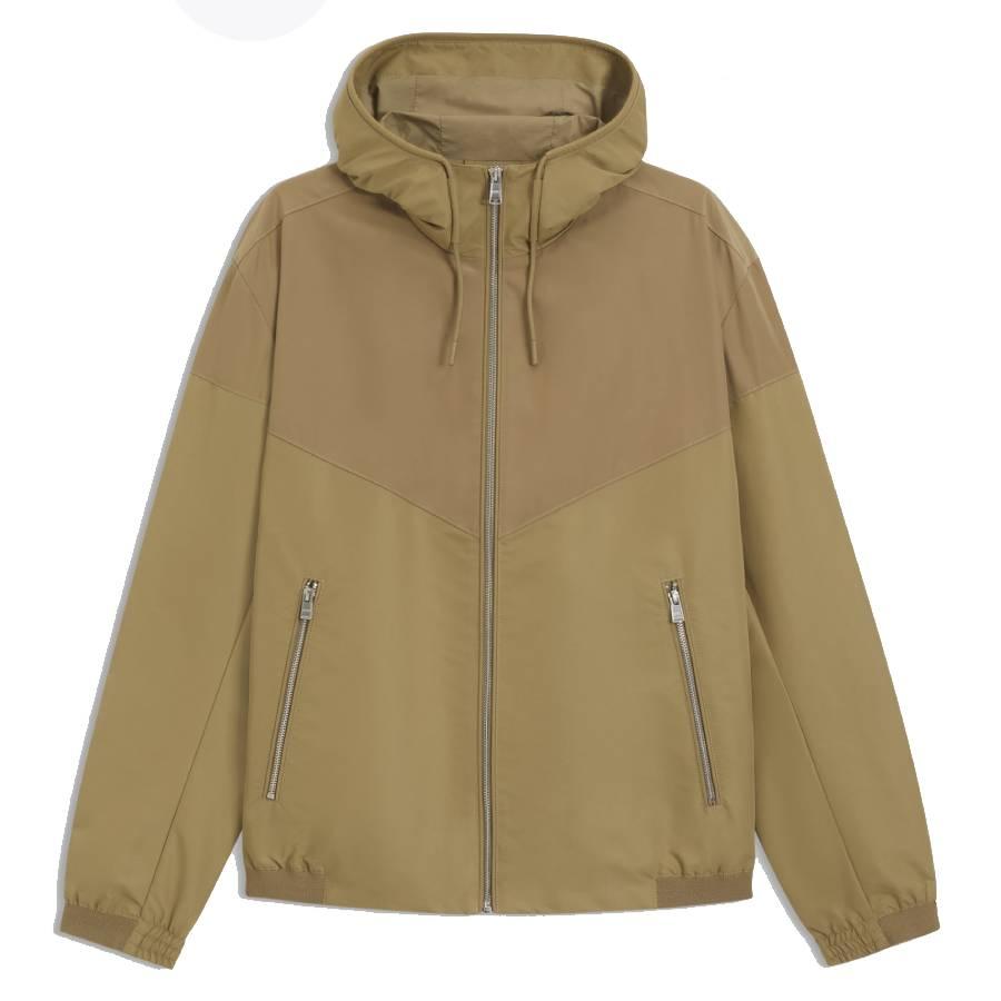 Hugo Boss Microfibre Poplin Water-Repellent Hooded Jacket by HUGO BOSS