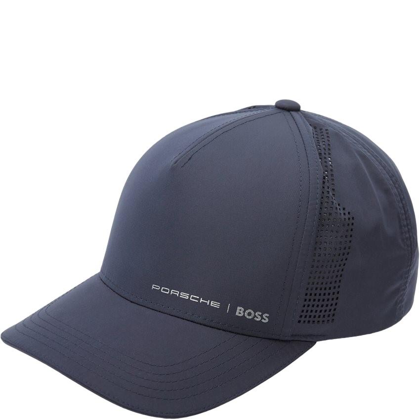 Hugo Boss X Porsche Dark Blue Logo And Interior Sweatband Water-Repellent Cap by HUGO BOSS