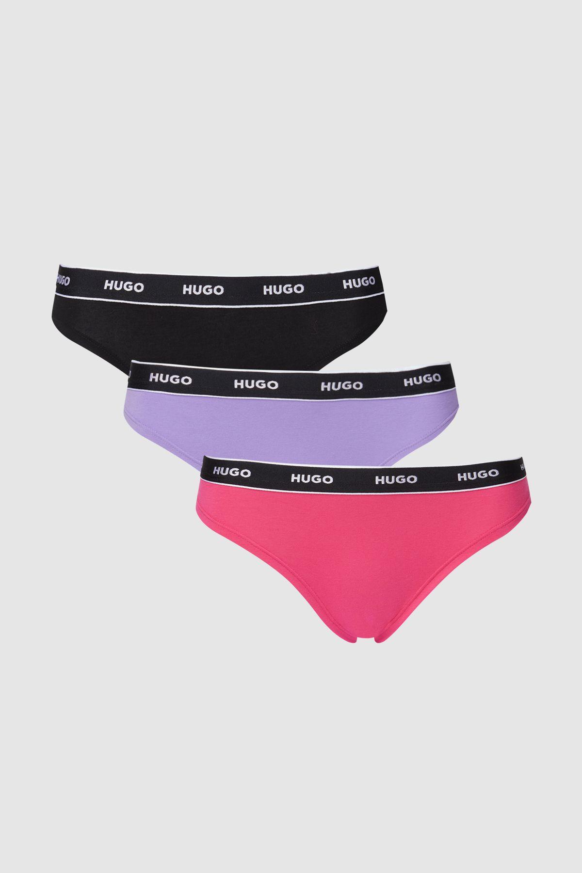 Hugo X 3 Triplet Thong Stripe Multi by HUGO BOSS