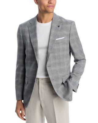 Hutson Slim Fit Plaid Sport Coat by HUGO BOSS