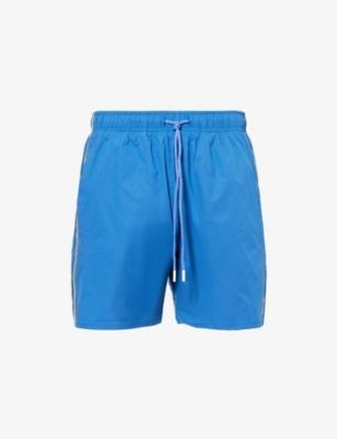 Iconic Stripe Swim Shorts by HUGO BOSS