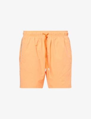 Iconic Stripe Swim Shorts by HUGO BOSS