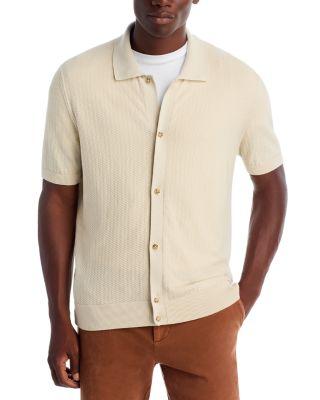 Iseppo Textured Short Sleeve Sweater by HUGO BOSS