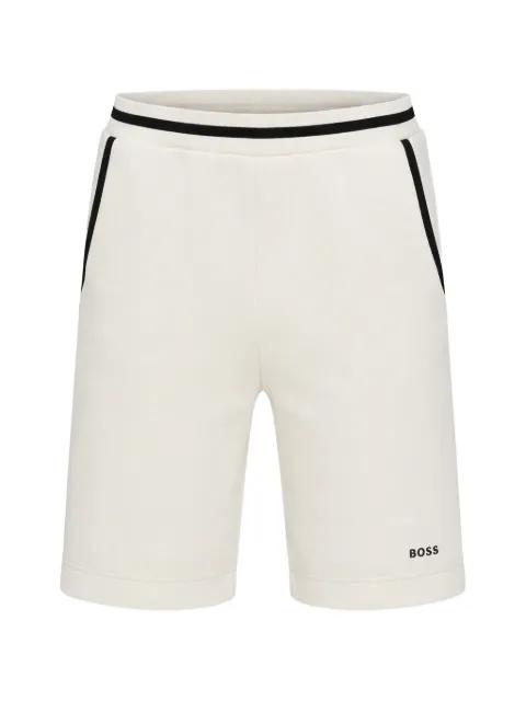JT_Snug headlo stripe shorts by HUGO BOSS