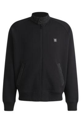 Jacket with contrast trims by HUGO BOSS