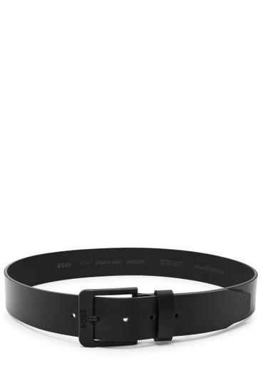 Jemio leather belt by HUGO BOSS